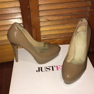 Nude color heels